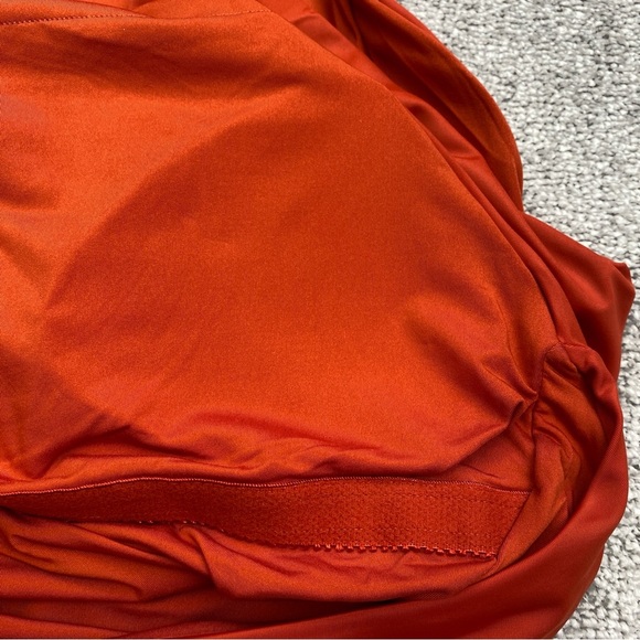 Andie The Luzon One Piece Swimsuit Medium Red Halter Full Bottom Low Leg AO209 - Picture 11 of 13